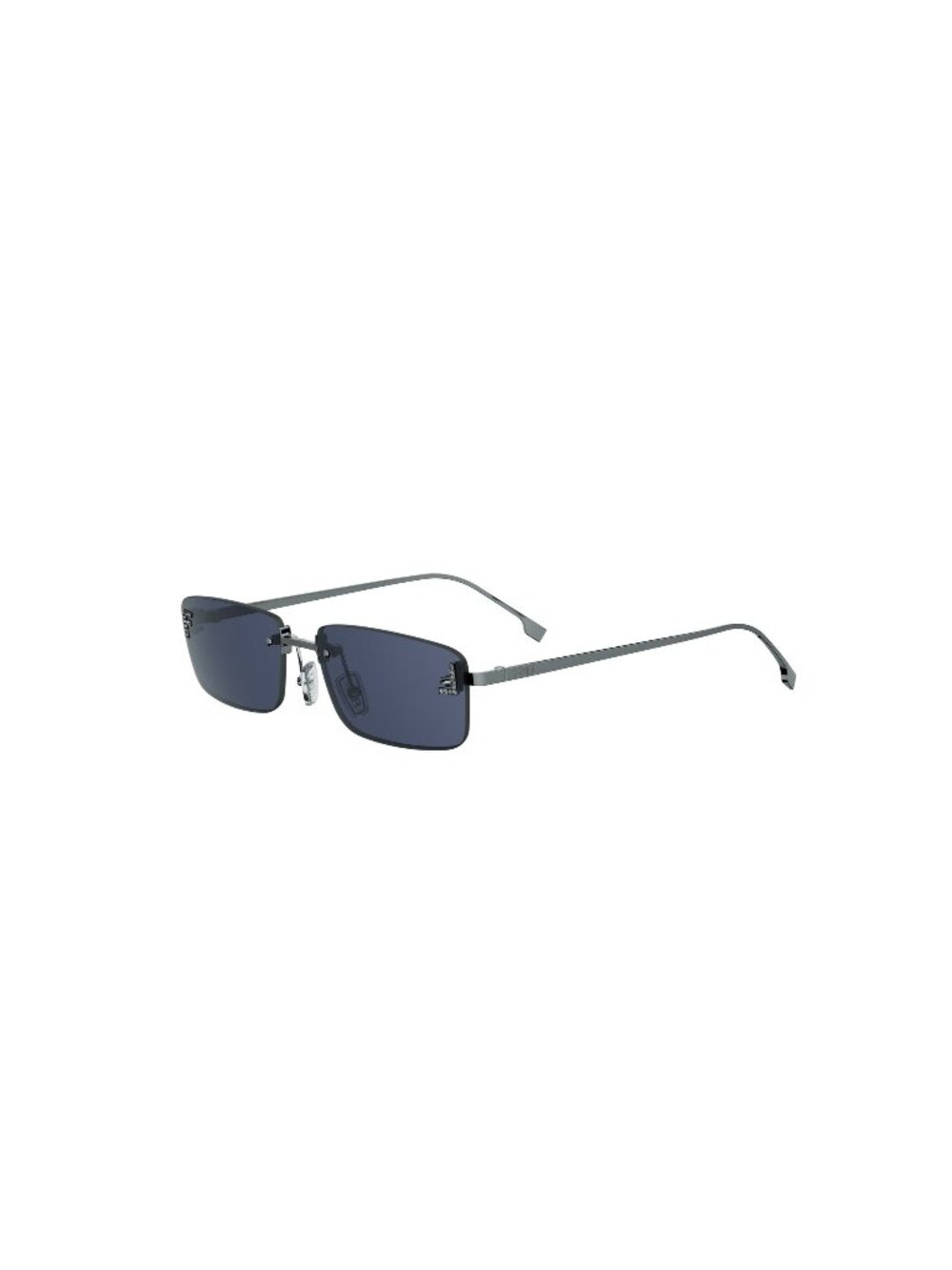 New FENDI Women's Sunglasses Metal Frame FIRST CRYSTAL FE4172US 14V 54